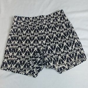 Anthropologie Cartonnier black & white shorts